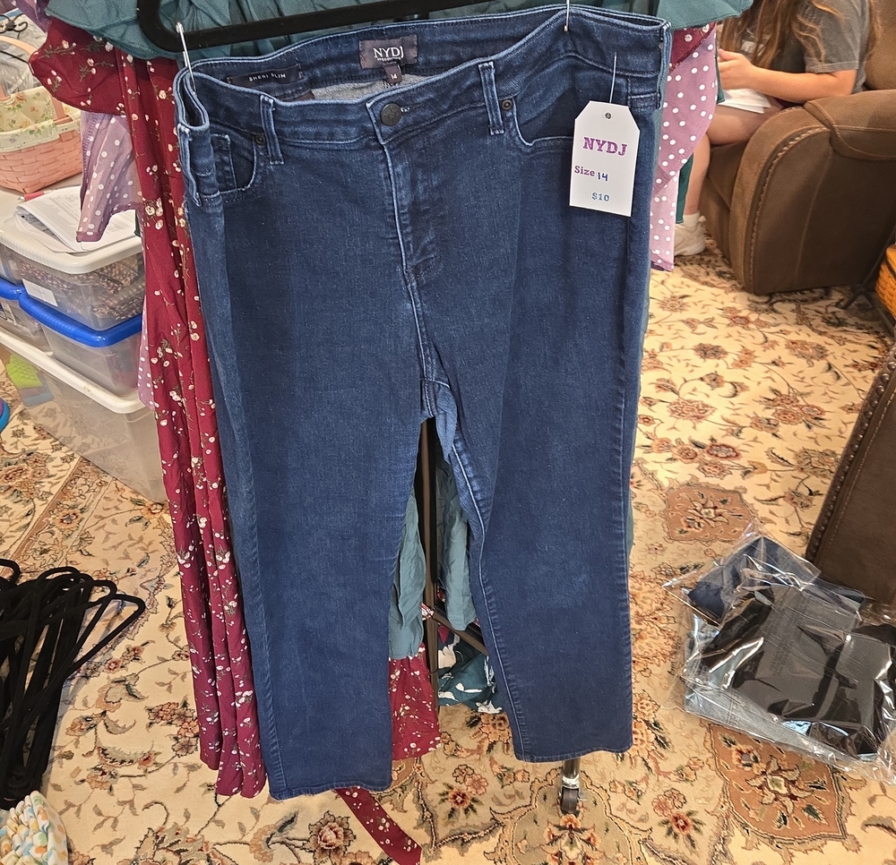 NYDJ Indigo High-Rise Skinny Jeans for Women